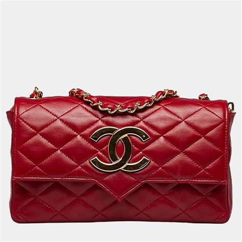 chanel red crossbody|chanel pink ref.